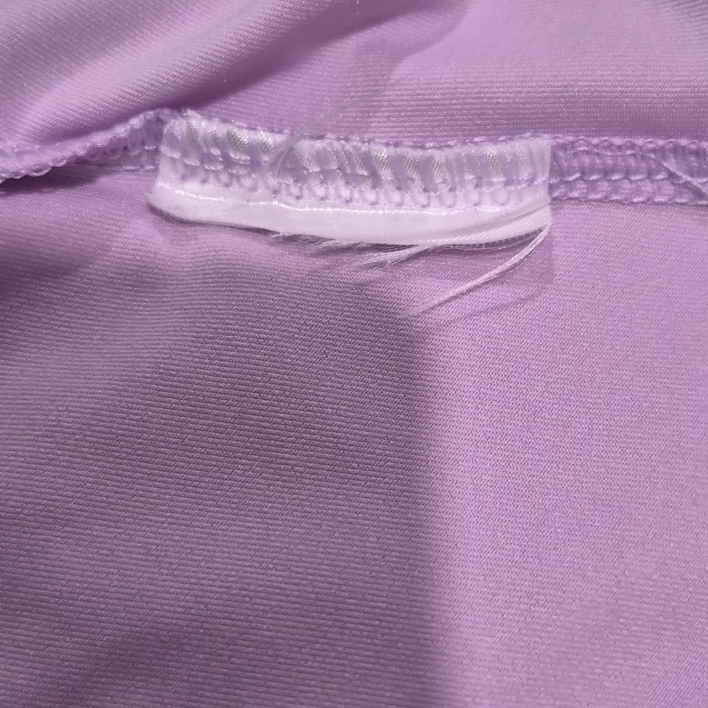 FootJoy Women's Lavender and Patterned Muscle Tee - Picture 4 of 4
